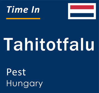 Current local time in Tahitotfalu, Pest, Hungary