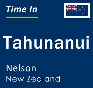 Current local time in Tahunanui, Nelson, New Zealand