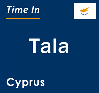 Current local time in Tala, Cyprus