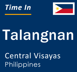 Current local time in Talangnan, Central Visayas, Philippines