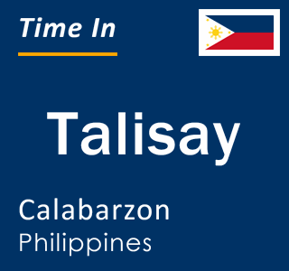 Current local time in Talisay, Calabarzon, Philippines
