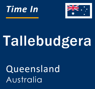 Current local time in Tallebudgera, Queensland, Australia
