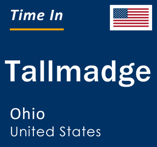 Current local time in Tallmadge, Ohio, United States