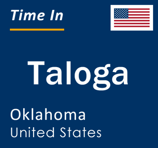 Current local time in Taloga, Oklahoma, United States
