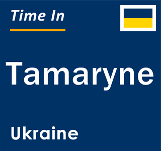 Current local time in Tamaryne, Ukraine