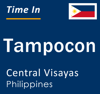 Current local time in Tampocon, Central Visayas, Philippines