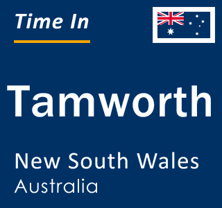 Current local time in Tamworth, New South Wales, Australia
