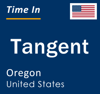 Current local time in Tangent, Oregon, United States