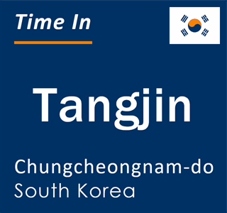 Current local time in Tangjin, Chungcheongnam-do, South Korea