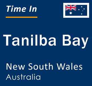 Current local time in Tanilba Bay, New South Wales, Australia
