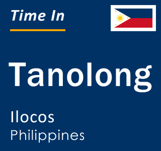 Current local time in Tanolong, Ilocos, Philippines