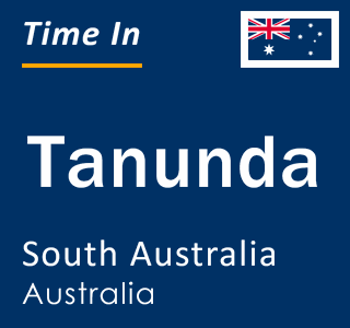 Current local time in Tanunda, South Australia, Australia