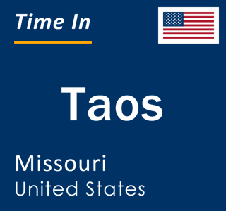 Current local time in Taos, Missouri, United States