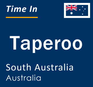 Current local time in Taperoo, South Australia, Australia