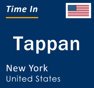 Current local time in Tappan, New York, United States