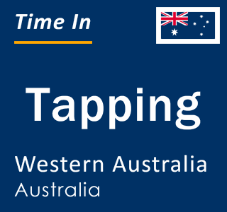 Current local time in Tapping, Western Australia, Australia
