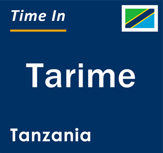 Current local time in Tarime, Tanzania