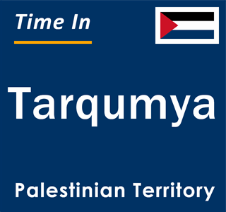 Current local time in Tarqumya, Palestinian Territory