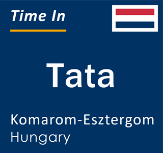 Current local time in Tata, Komarom-Esztergom, Hungary