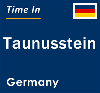 Current local time in Taunusstein, Germany