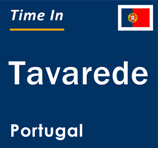 Current local time in Tavarede, Portugal