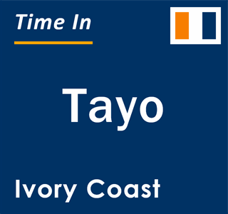 Current local time in Tayo, Ivory Coast