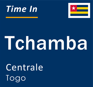 Current local time in Tchamba, Centrale, Togo