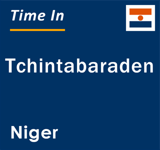 Current local time in Tchintabaraden, Niger