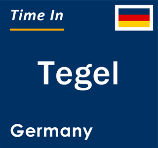 Current local time in Tegel, Germany