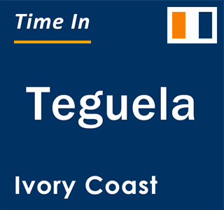 Current local time in Teguela, Ivory Coast