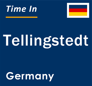 Current local time in Tellingstedt, Germany