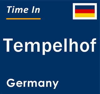 Current local time in Tempelhof, Germany