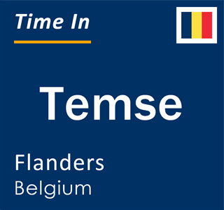 Current local time in Temse, Flanders, Belgium