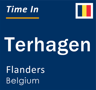 Current local time in Terhagen, Flanders, Belgium