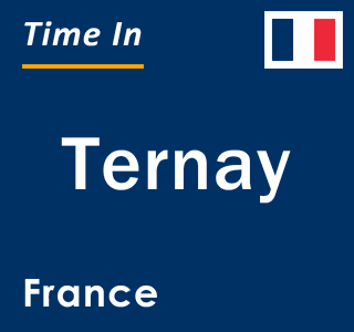 Current local time in Ternay, France