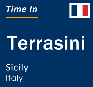 Current local time in Terrasini, Sicily, Italy