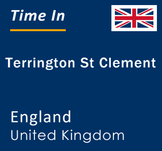 Current local time in Terrington St Clement, England, United Kingdom