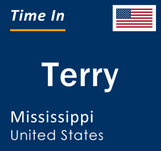 Current local time in Terry, Mississippi, United States