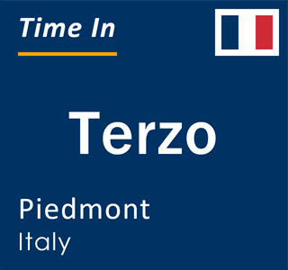 Current local time in Terzo, Piedmont, Italy