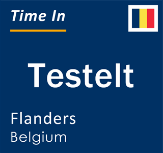 Current local time in Testelt, Flanders, Belgium