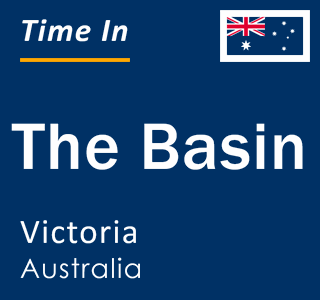 Current local time in The Basin, Victoria, Australia