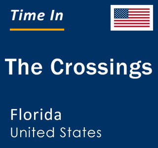 Current local time in The Crossings, Florida, United States