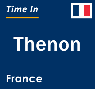 Current local time in Thenon, France