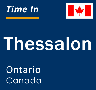 Current local time in Thessalon, Ontario, Canada