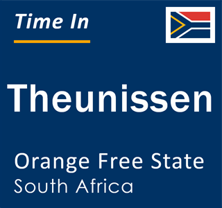 Current local time in Theunissen, Orange Free State, South Africa