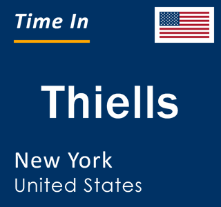 Current local time in Thiells, New York, United States