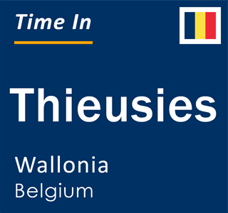 Current local time in Thieusies, Wallonia, Belgium