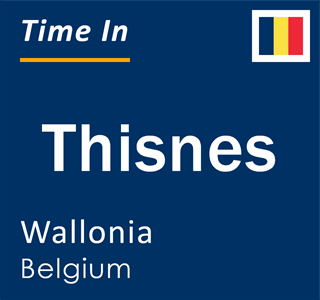 Current local time in Thisnes, Wallonia, Belgium