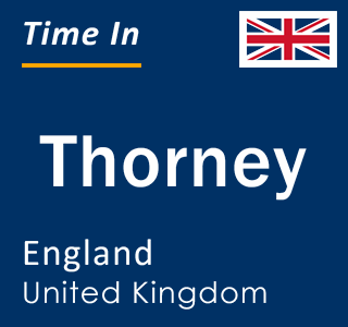 Current local time in Thorney, England, United Kingdom