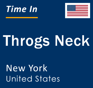 Current local time in Throgs Neck, New York, United States